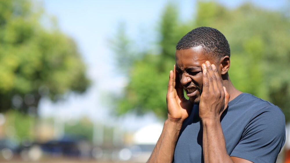 dor de cabeça no calor