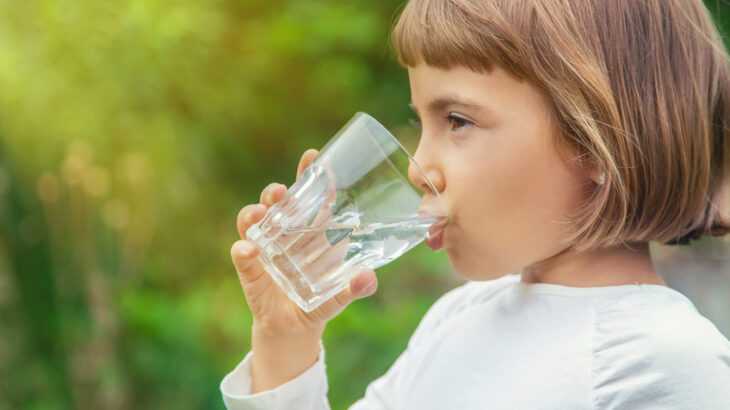 desidratação em crianças