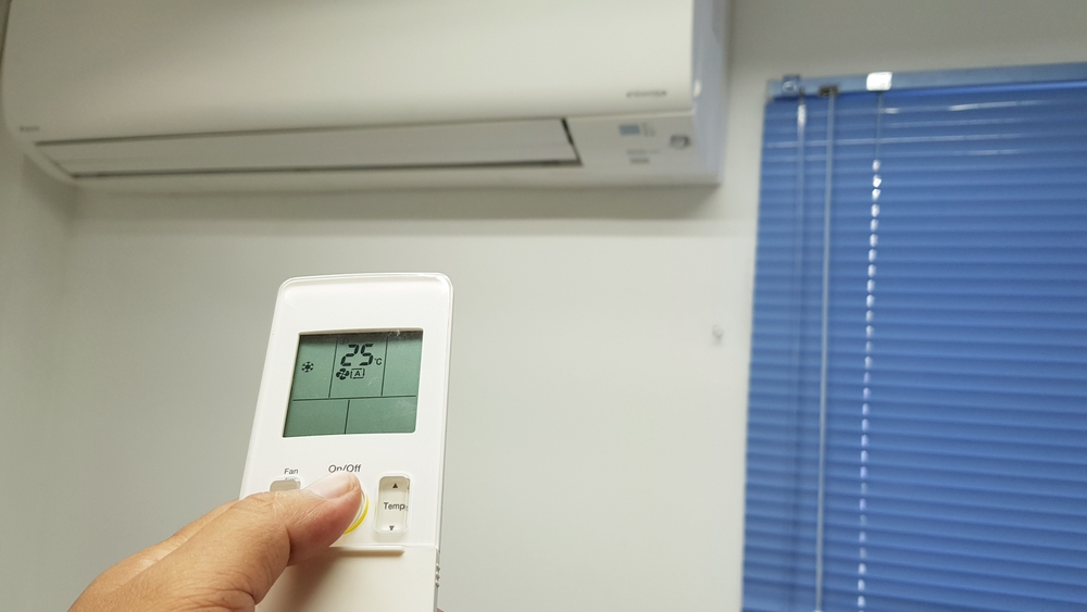 dormir com o ar-condicionado