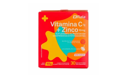 Vitamina C + Zinco Raia 30 Comprimidos