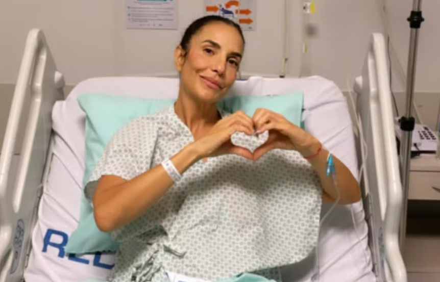 Ivete Sangalo pneumonia