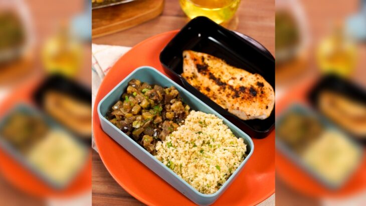 Couscous marroquino com antepasto