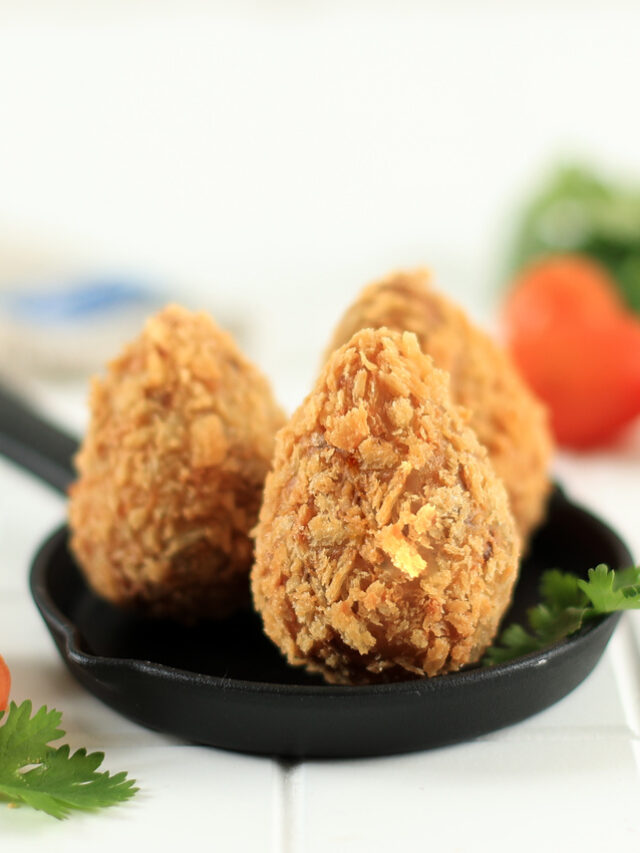 Coxinha fit, proteica e sem massa é perfeita para o seu lanche da tarde