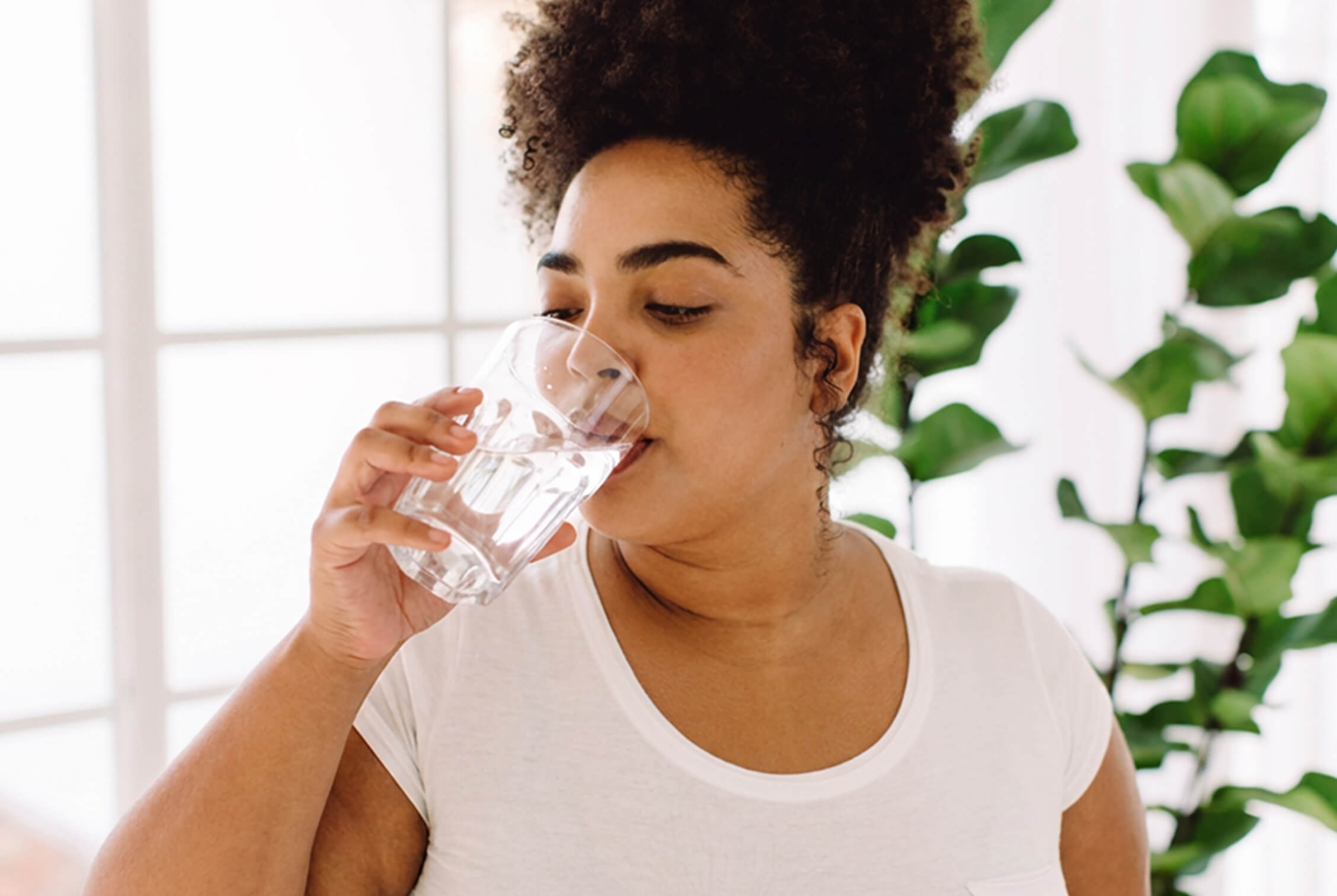 Mais disposição e saciedade começam pela água