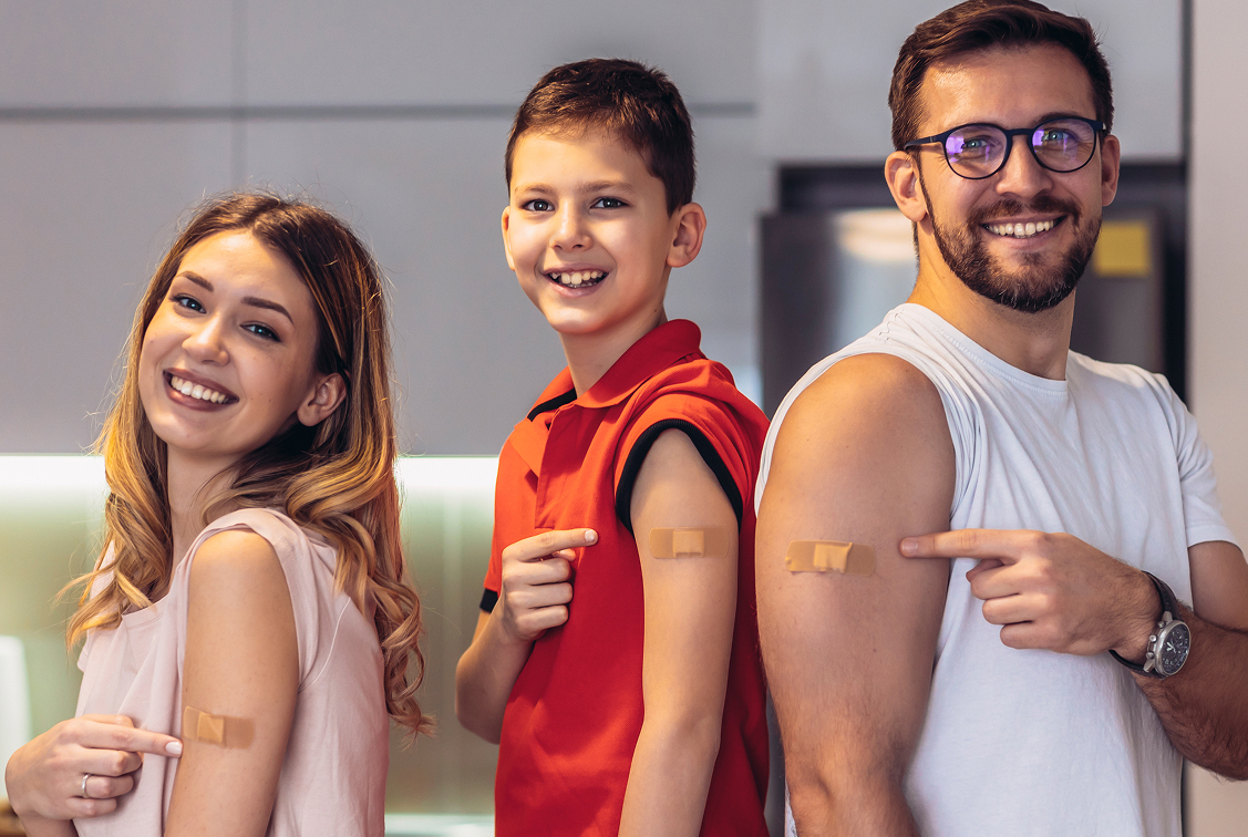 Vacine toda a família de uma vez só: veja como