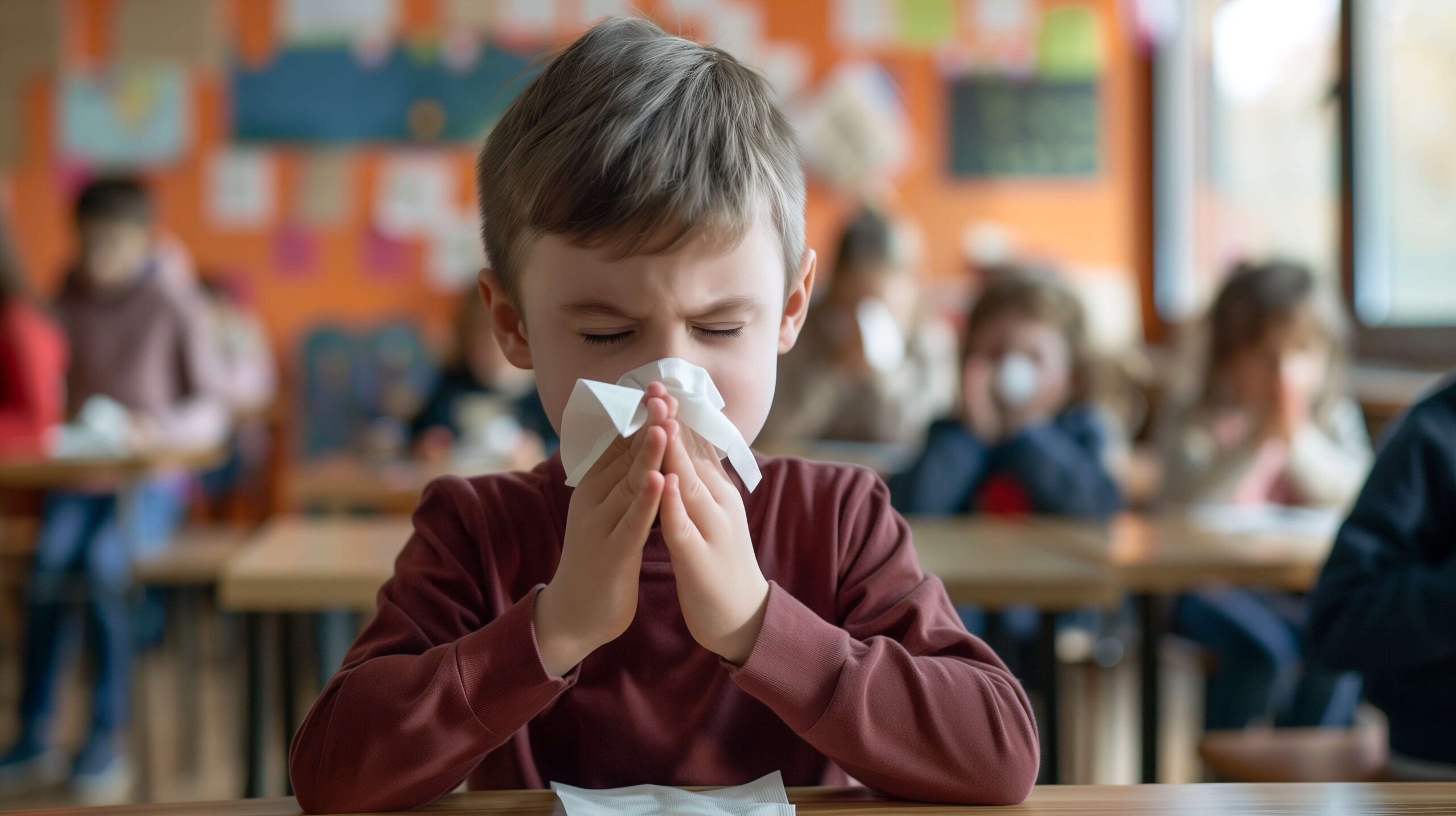 Por que a criança chega doente da escola com frequência?